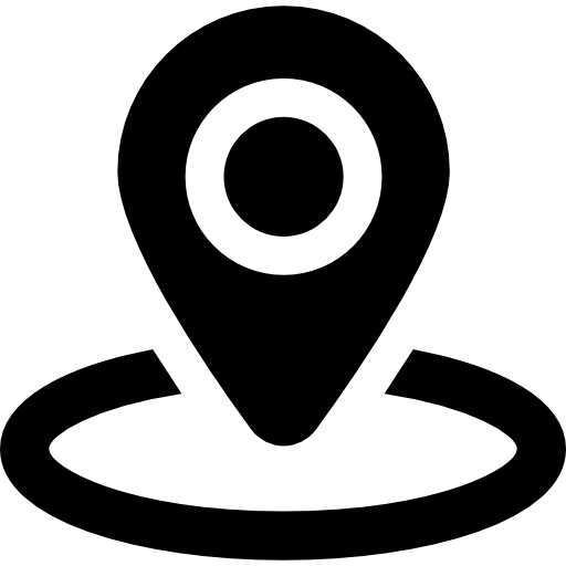 locatie aanwijzer  icoon