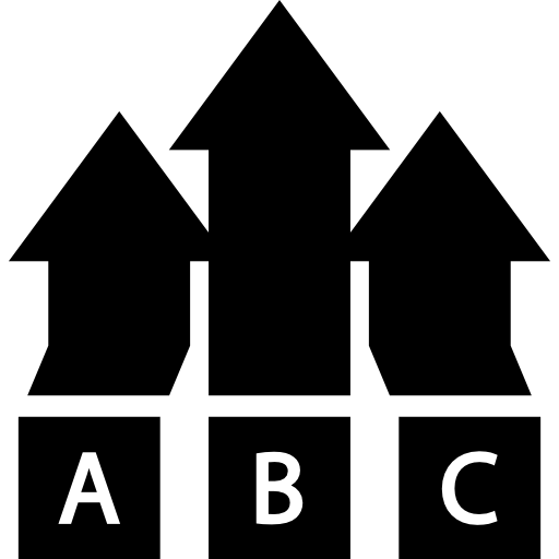 tabla de artículos abc  icono