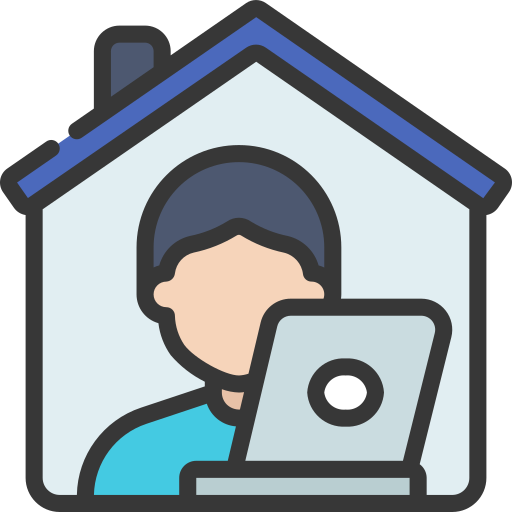 Work from home Juicy Fish Soft-fill icon