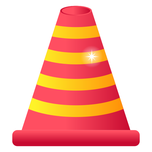 Traffic cone Generic Flat Gradient icon