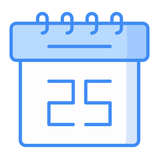 calendario Generic Blue icono