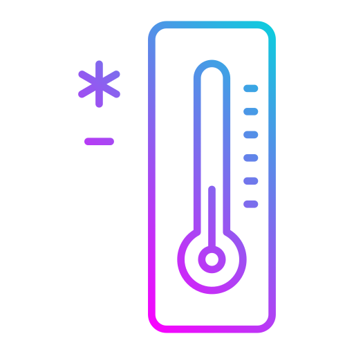 niedrige temperatur Generic Gradient icon