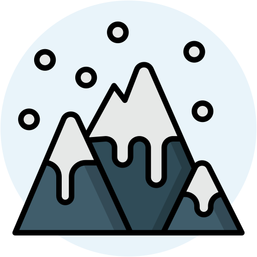 Mountain Generic Rounded Shapes icon