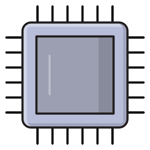 Chip Vector Stall Lineal Color icon