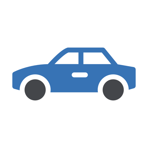 carro Generic Blue icono
