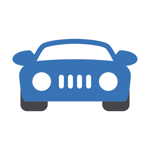 carro Generic Blue icono