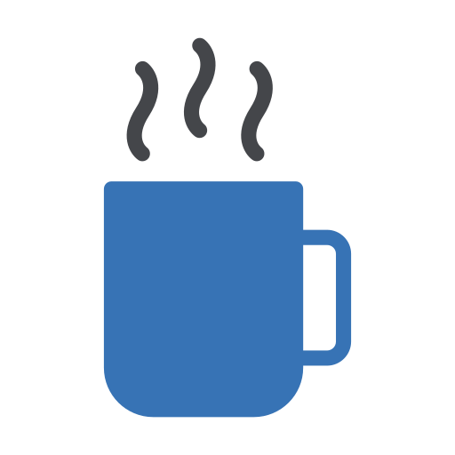 Hot tea Generic Blue icon