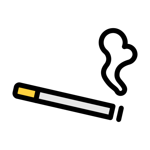 pipa de cigarro Vector Stall Lineal Color icono