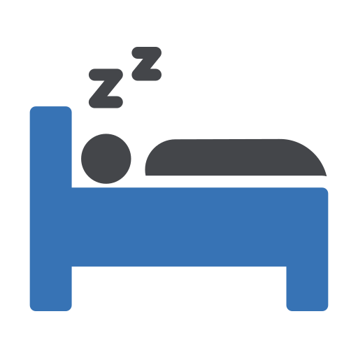 spać Generic Blue ikona
