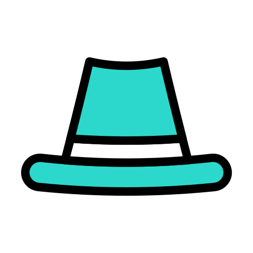 kapelusz Vector Stall Lineal Color ikona