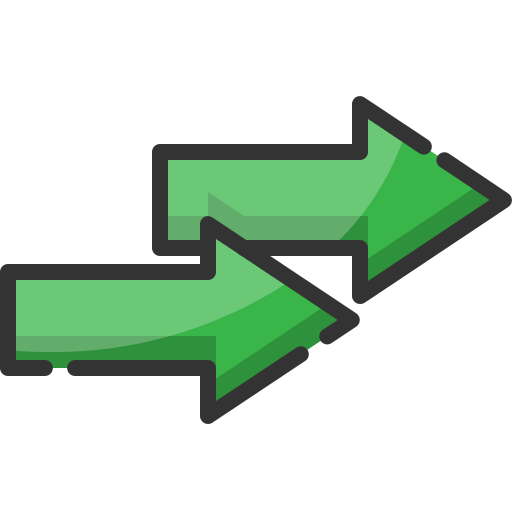 Right arrow Generic Outline Color icon