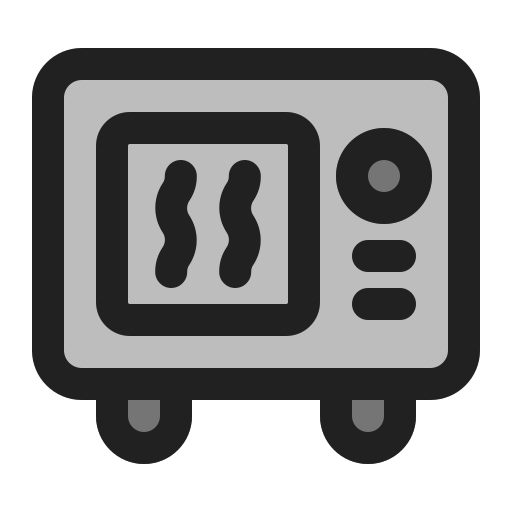 mikrowelle Generic Grey icon