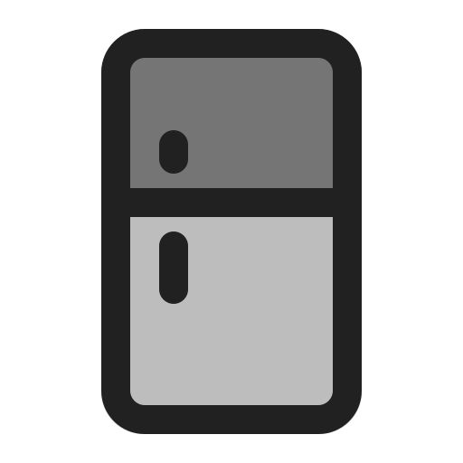 refrigerador Generic Grey icono