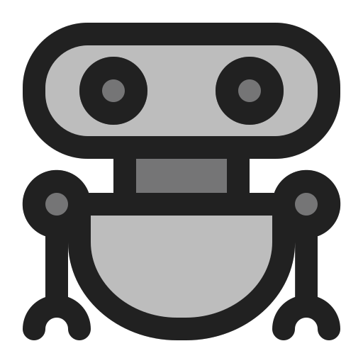 roboter Generic Grey icon