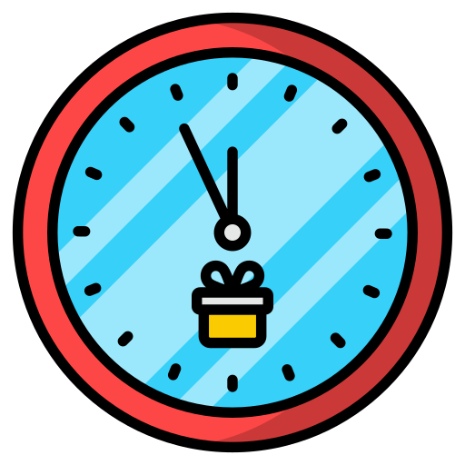 horloge Generic Outline Color Icône