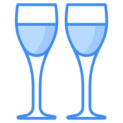ワイングラス Generic Blue icon