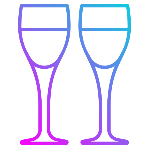 Wine glass Generic Gradient icon