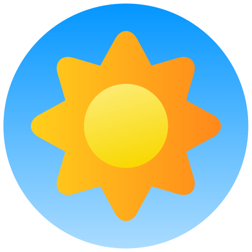 태양 Generic Circular icon