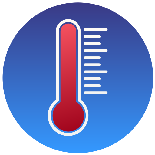 温度計 Generic Circular icon