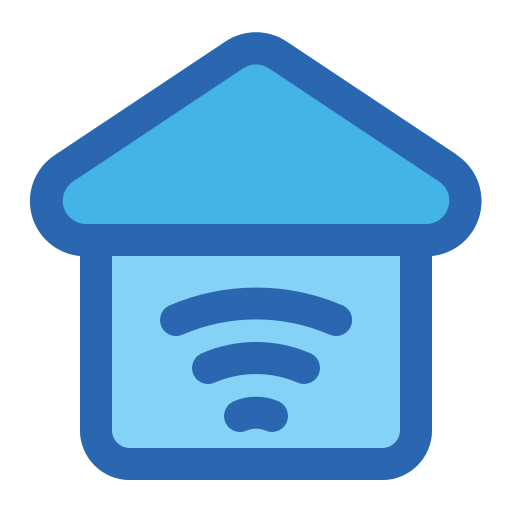 casa inteligente Generic Blue icono