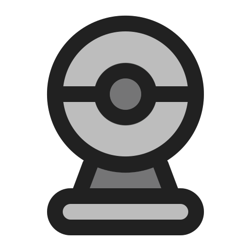 Webcam Generic Grey icon