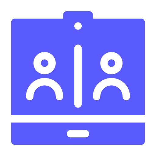 オンライン会議 Generic Flat icon