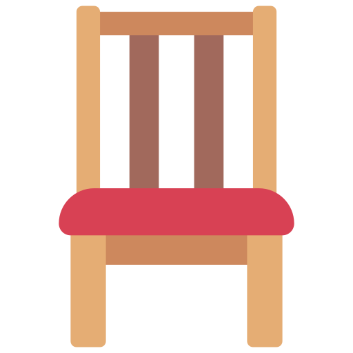 Dining chair Juicy Fish Flat icon
