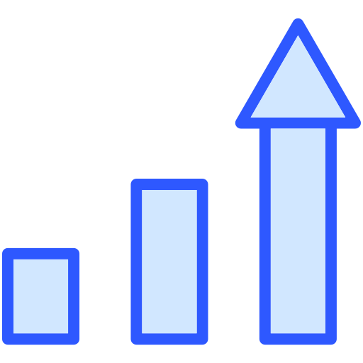 График роста Generic Blue иконка