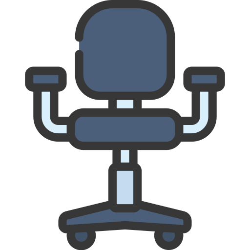 Office chair Juicy Fish Soft-fill icon