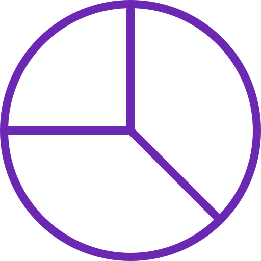 cirkeldiagram Generic Simple Colors icoon