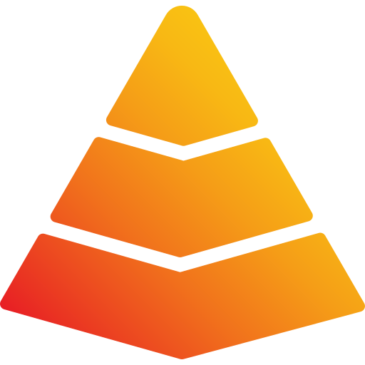 piramide Generic Flat Gradient icona