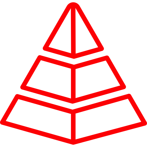 pyramide Generic Simple Colors Icône