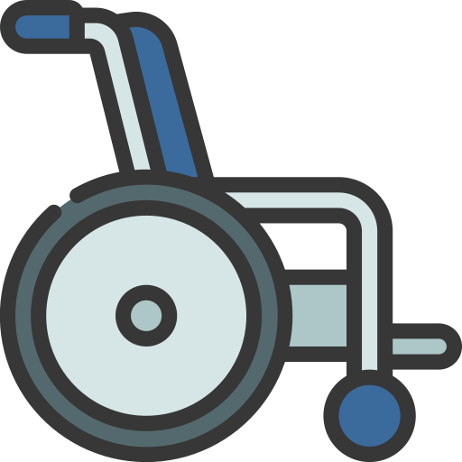 Инвалидная коляска Juicy Fish Soft-fill иконка