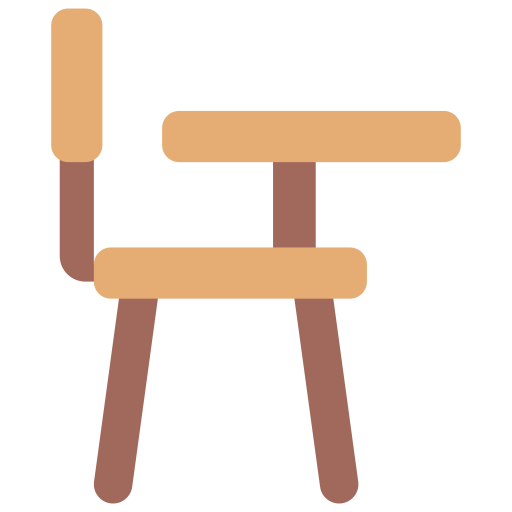 Desk chair Juicy Fish Flat icon