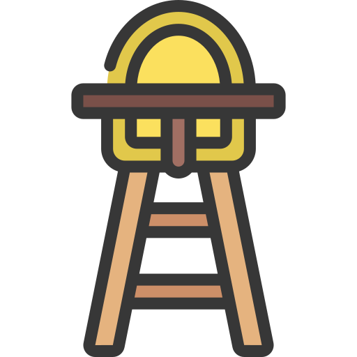 High chair Juicy Fish Soft-fill icon