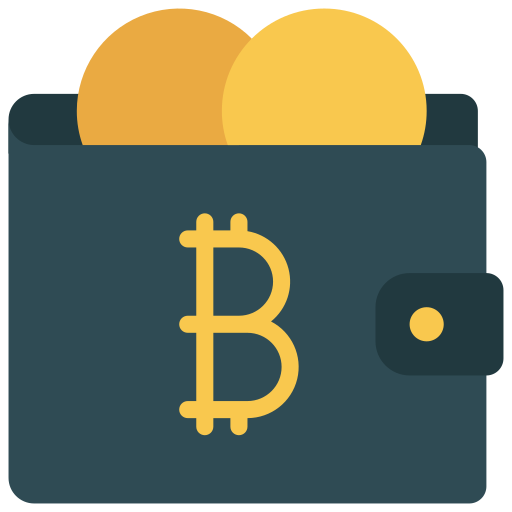 Wallet Juicy Fish Flat icon