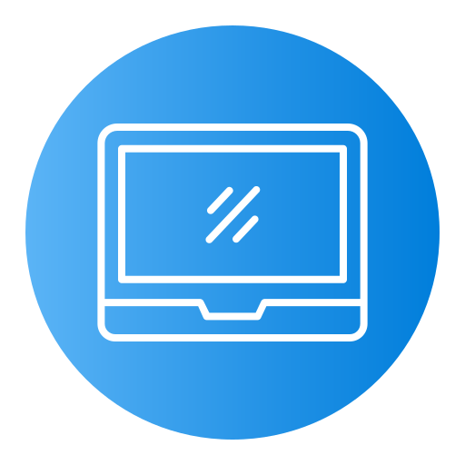 Laptop Generic Flat Gradient icon