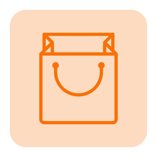 Paper bag Generic Square icon