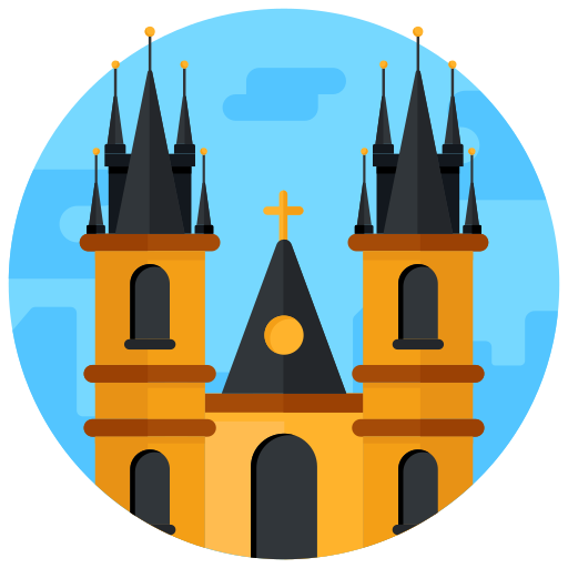 プラハ Generic Flat icon