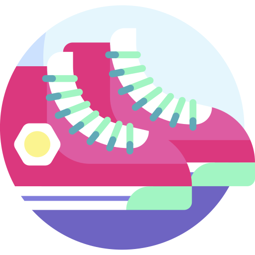 Обувь Detailed Flat Circular Flat иконка