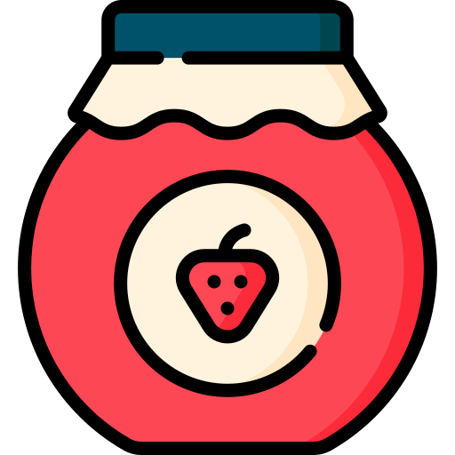 mermelada Special Lineal color icono