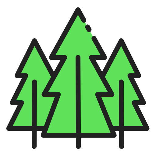 松の木 Generic Outline Color icon