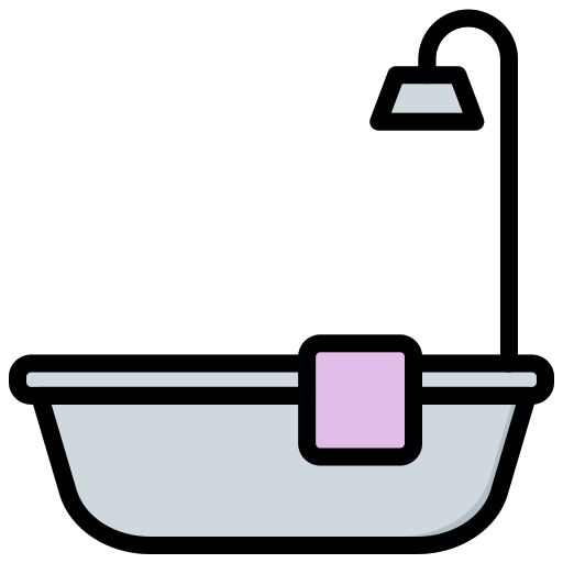 Ванна Generic Outline Color иконка