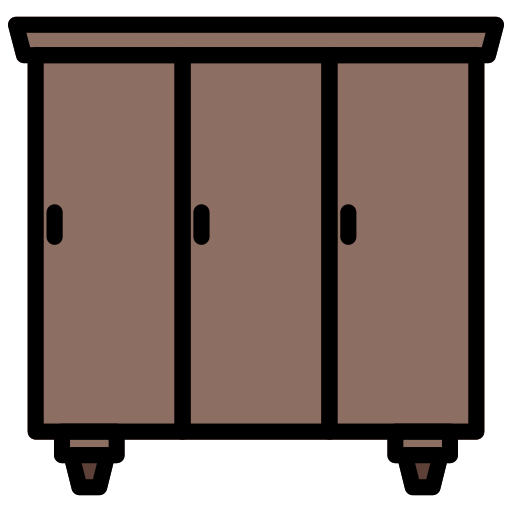 Cupboard Generic Outline Color icon