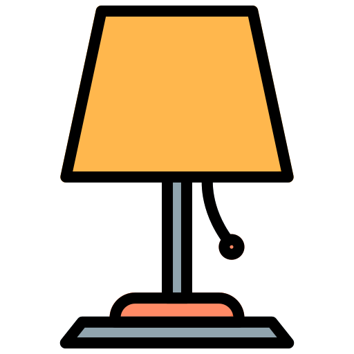 tischlampe Generic Outline Color icon