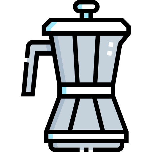 machine à café Detailed Straight Lineal color Icône
