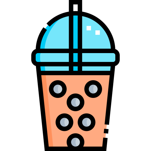 Bubble tea Detailed Straight Lineal color icon