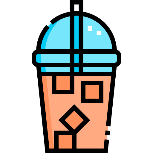 Iced tea Detailed Straight Lineal color icon