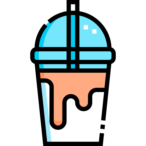 Milk tea Detailed Straight Lineal color icon