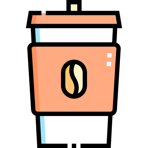 kaffeetasse Detailed Straight Lineal color icon